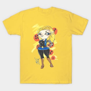 Android 18 THICK T-Shirt